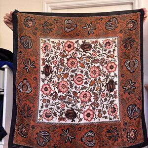 Anne Klein Silk Square Scarf  35x35 inches